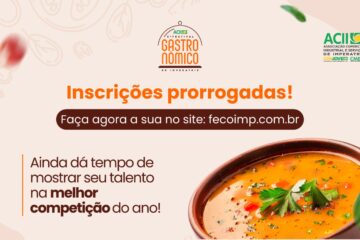 Inscrições para o 5º Festival Gastronômico da ACII são prorrogadas até 04 de setembro