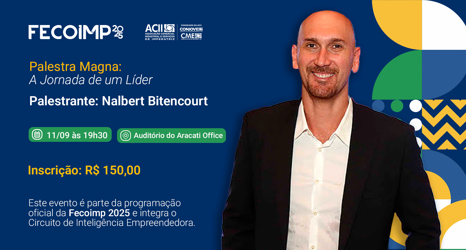Campeão olímpico Nalbert faz palestra sobre liderança hoje em Imperatriz