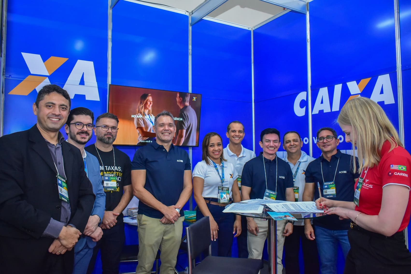 Caixa reforça presença na Fecoimp 2025 e apresenta novas soluções para empresas no Maranhão