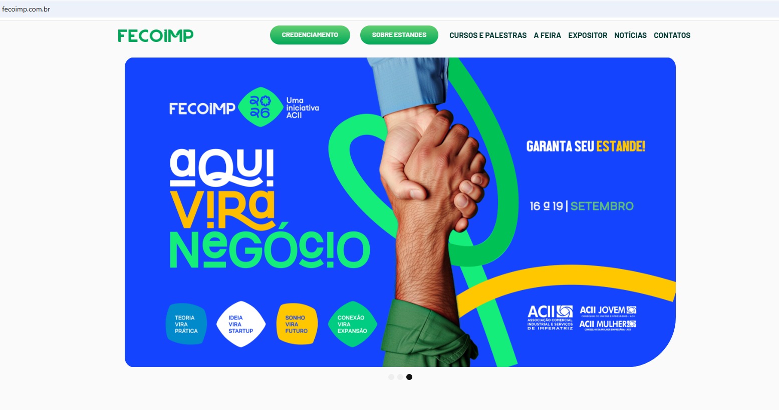 Credenciamento gratuito para entrada na Fecoimp 2026 já está aberto