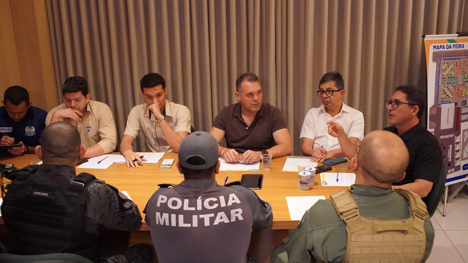 Fecoimp 2026 terá operação integrada de segurança e gabinete da Polícia Militar dentro da feira