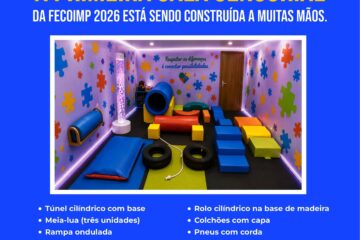 Fecoimp 2026 terá Sala Sensorial inédita para ampliar inclusão e acolhimento durante a feira